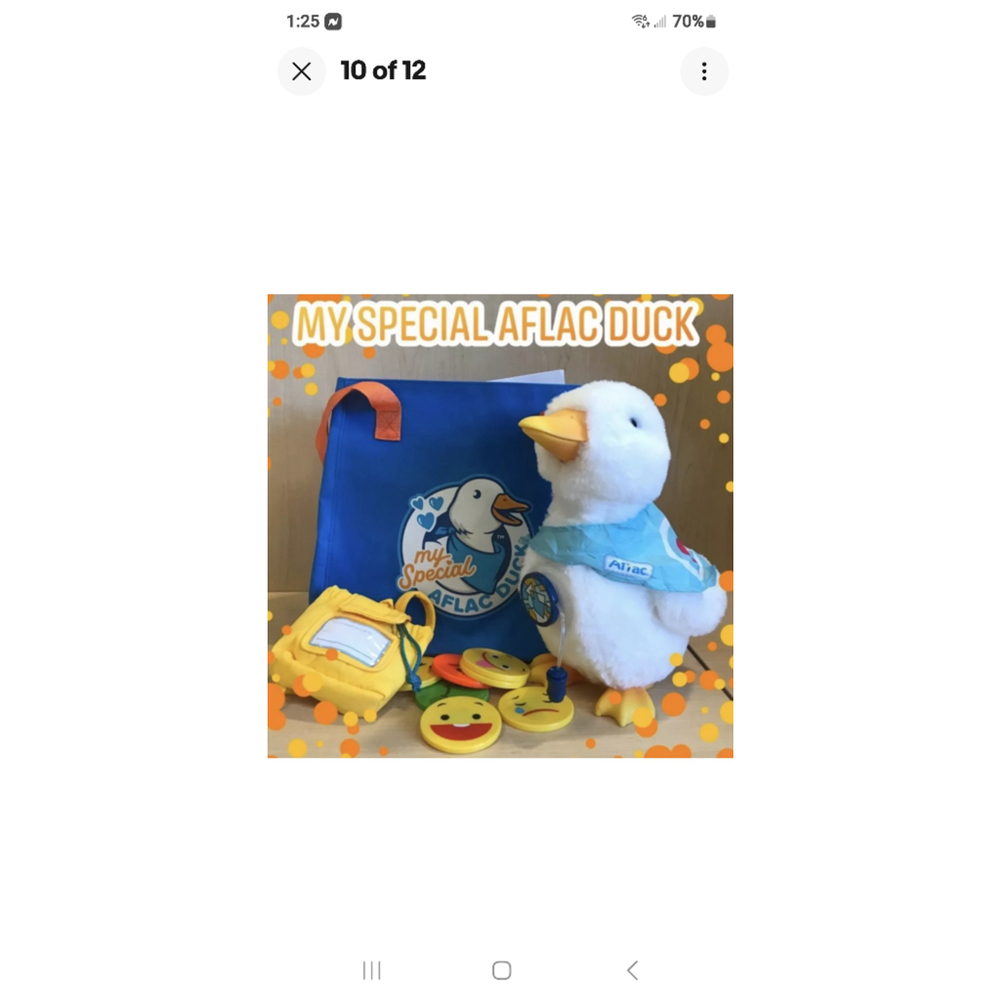 Aflac interactive Duck